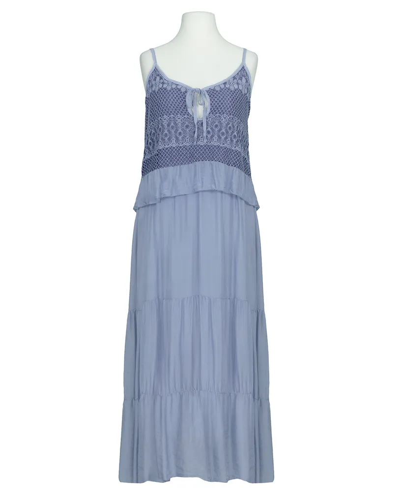 Kleid mit Seide in  blau von H. Trend (Bild 1)