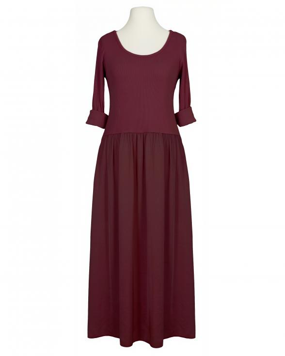 Kleid mit Seide in bordeaux von Selected Touch