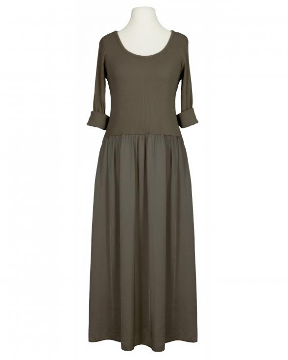 Kleid mit Seide in braun von Selected Touch
