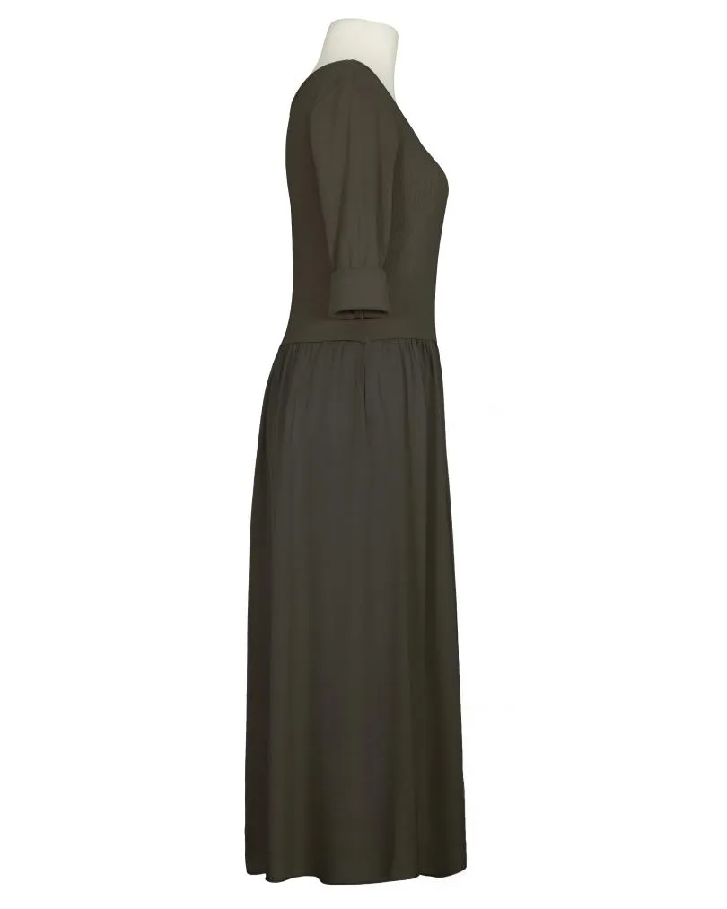 Kleid mit Seide in  dunkelbraun von Selected Touch (Bild 2)