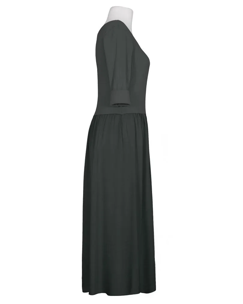 Kleid mit Seide in  grau von Selected Touch (Bild 2)