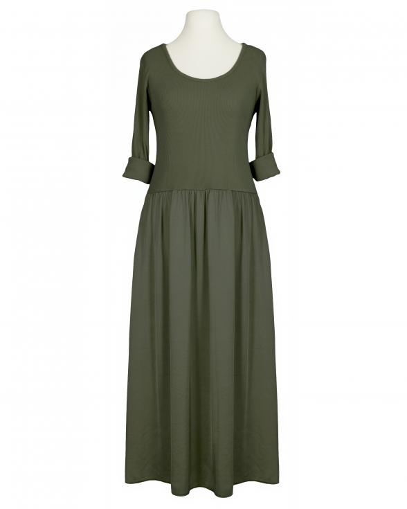 Kleid mit Seide in khaki von Selected Touch