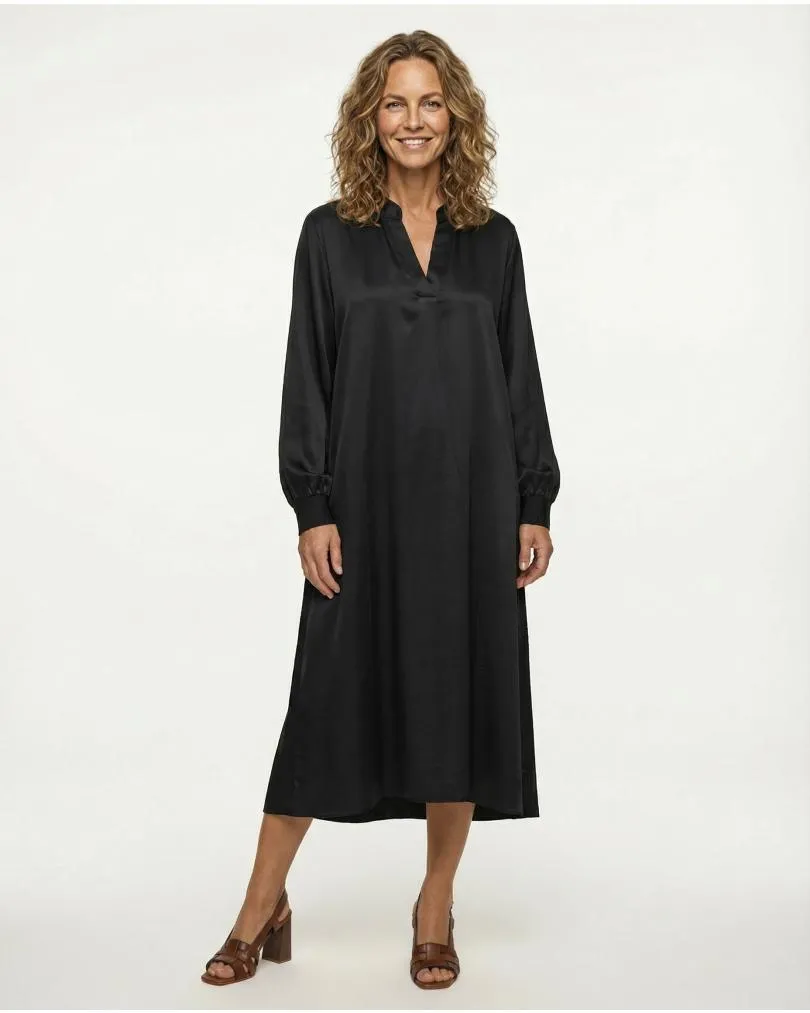 Kleid mit Seide in  schwarz von Style Touch (Bild 3)