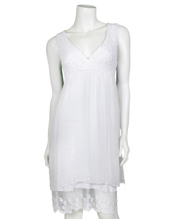 Kleid mit Seide in  weiss von Diana (Bild 1)