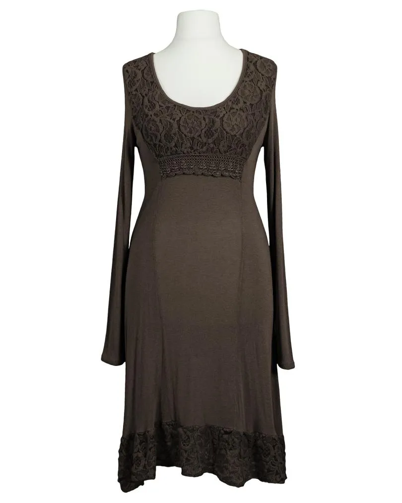 Kleid mit Spitze in  braun von les freres (Bild 1)
