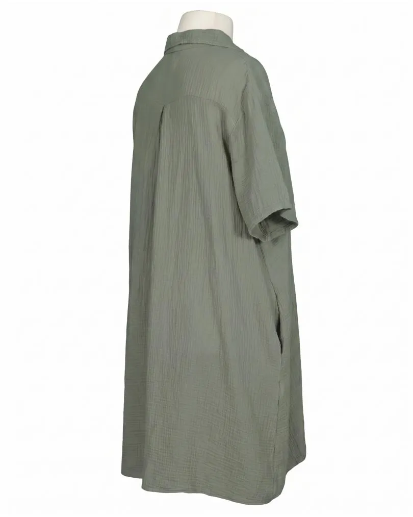 Kleid Musselin in  salbei von Made in Italy (Bild 2)