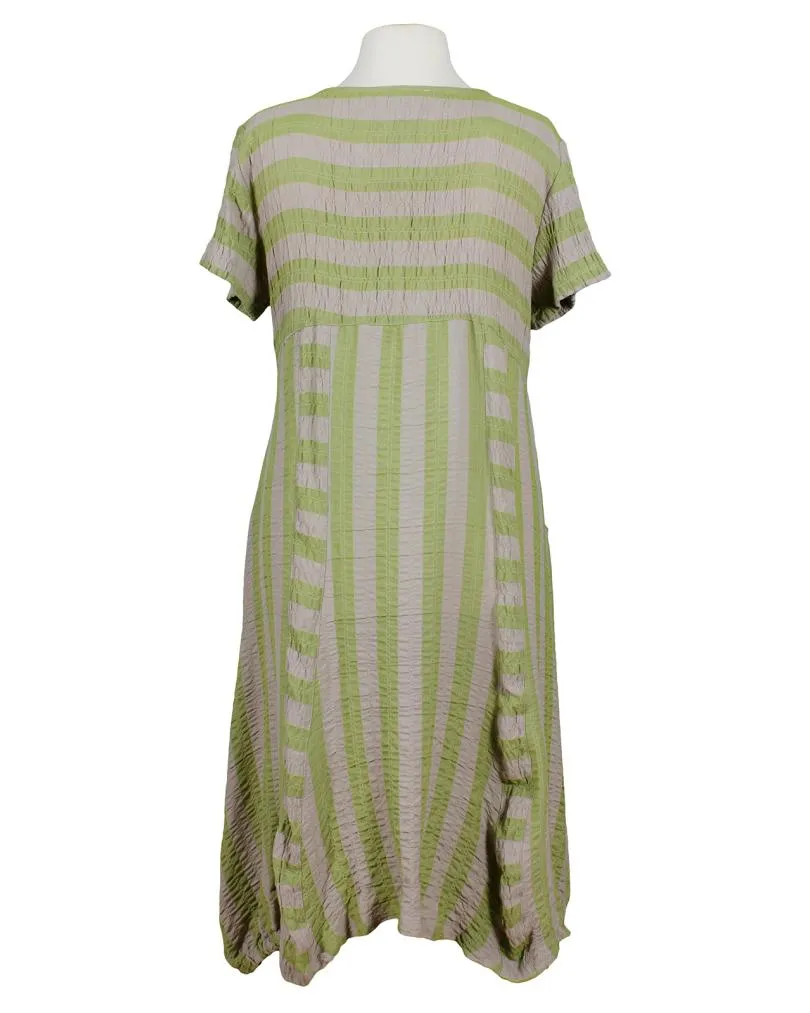 Kleid Streifen A-Schnitt in  kiwi von Zedd (Bild 2)
