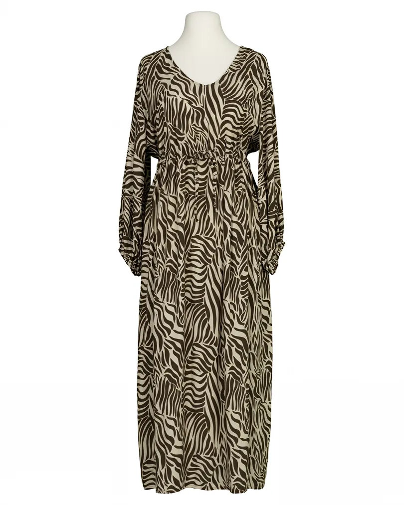 Kleid Zebra Print in  braun von Made in Italy (Bild 1)