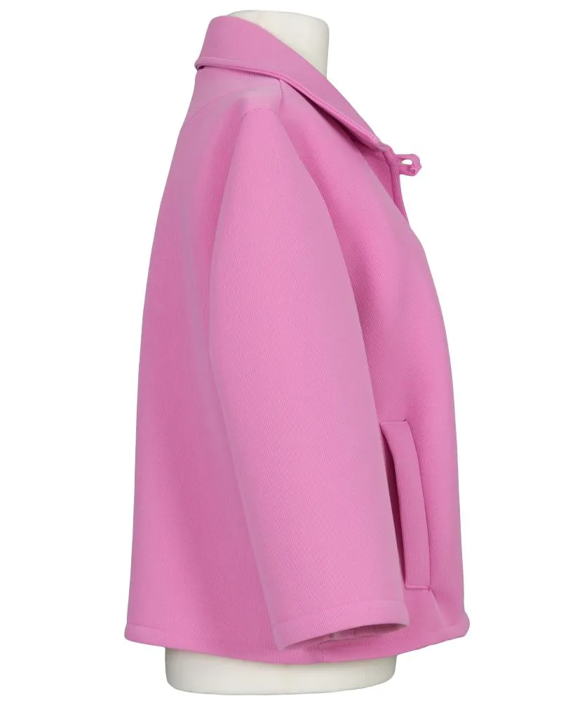 Kurzjacke aus Scuba-Jersey in  pink von Made in Italy (Bild 2)