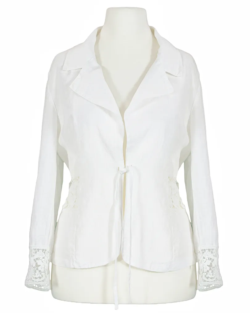 Blazer Leinen in  wei� von Massimo (Bild 1)