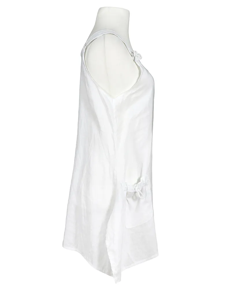 Leinen Tunika Top in  wei� von missyou (Bild 2)
