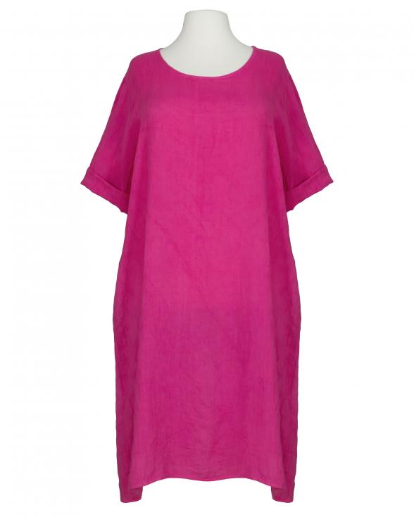 Leinenkleid in pink von Puro Lino