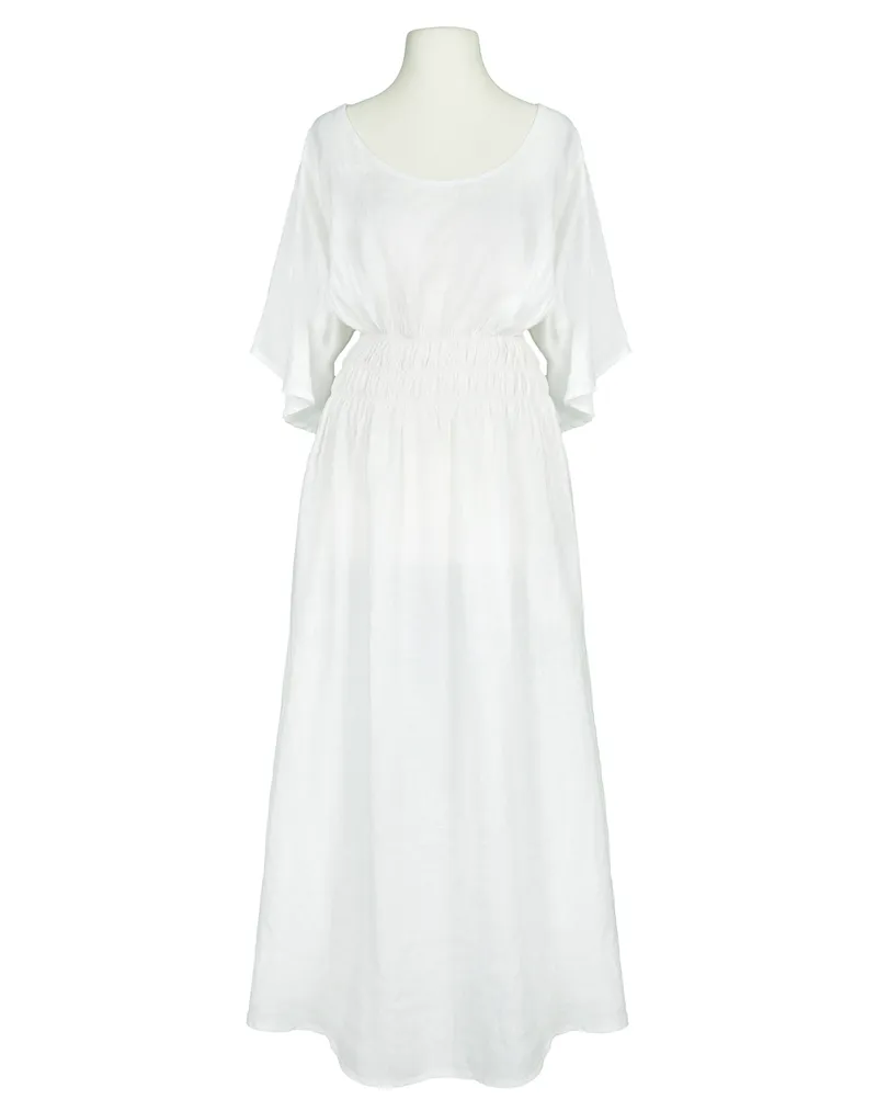 Leinenkleid in  wei� von Made in Italy (Bild 1)