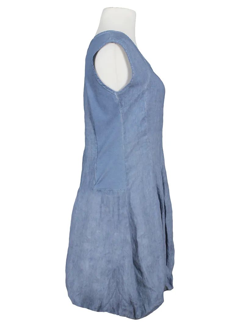 Leinen Long Tunika in  blau von les freres (Bild 2)