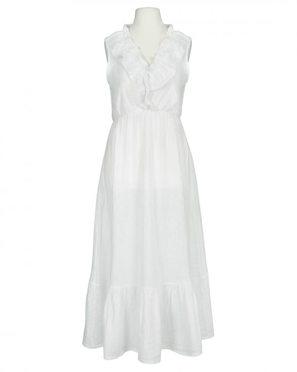 Leinenkleid mit Volant in  weiss von Monday Afternoon (Bild 1)