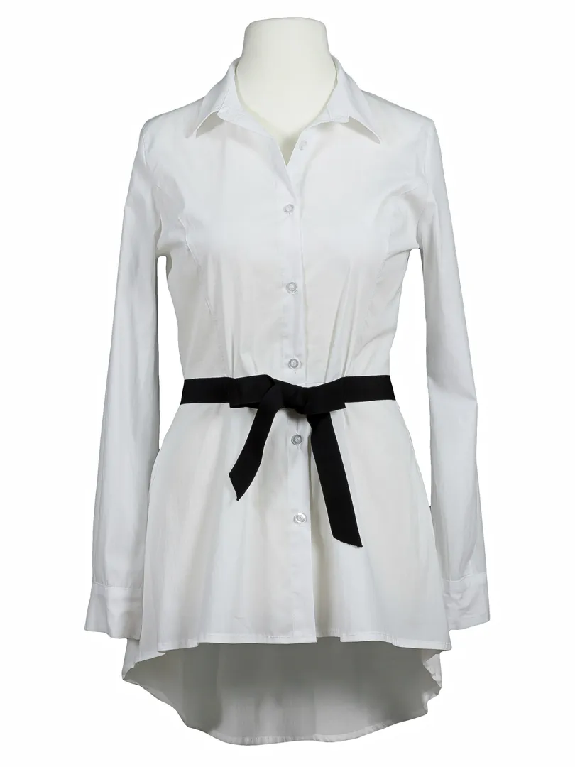 Long Bluse in  wei� von Made in Italy (Bild 1)