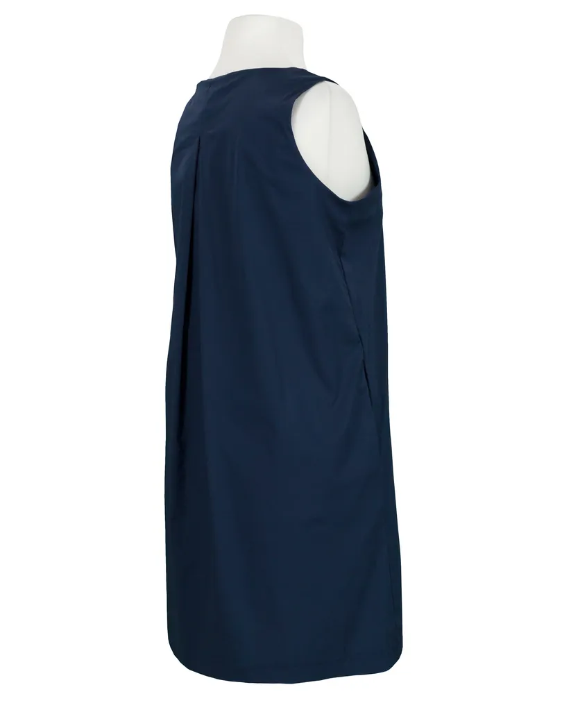 Long Bluse Baumwolle in  dunkelblau von Wendy (Bild 2)