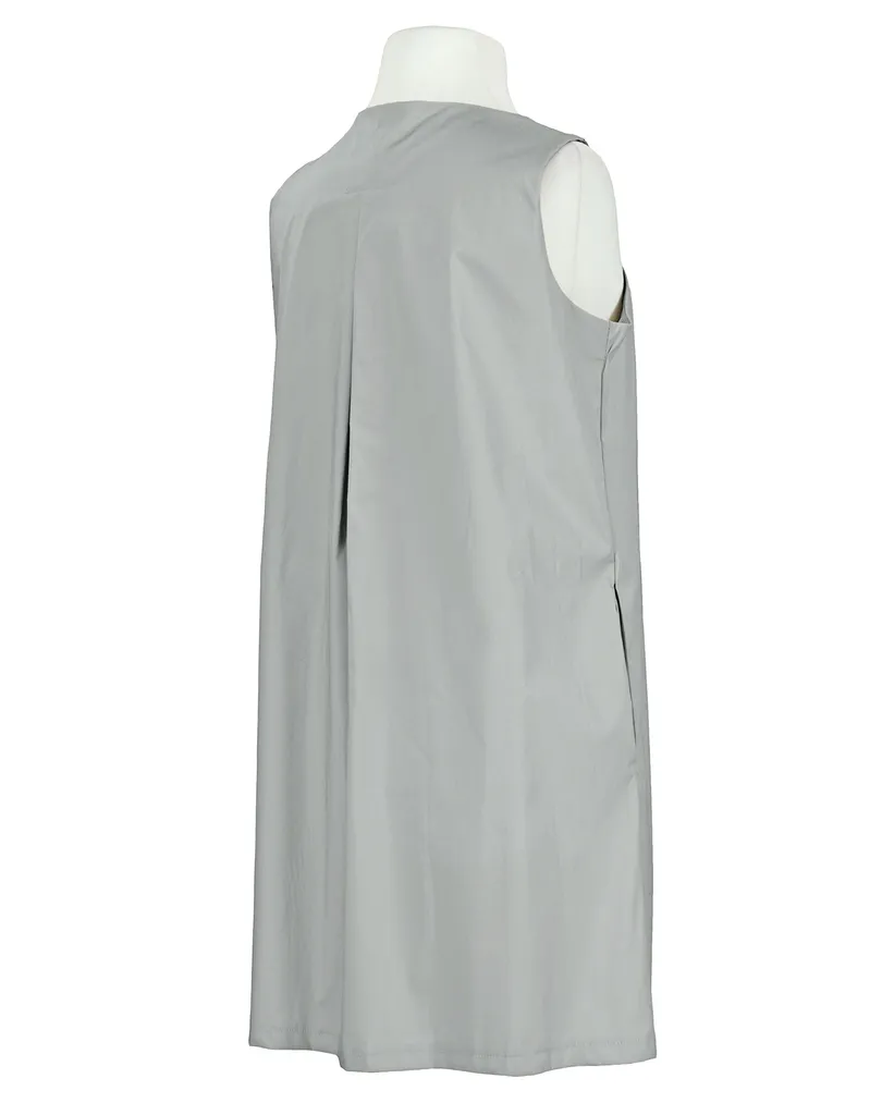 Long Bluse Baumwolle in  grau von Wendy (Bild 2)