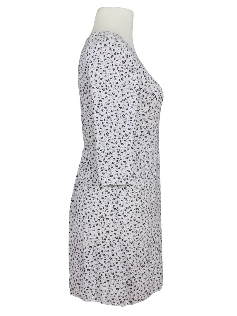 Long Shirt Petite Fleur in  wei� von RESTART (Bild 2)
