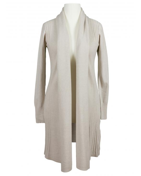 Long Strickjacke in  beige von Beauty Women (Bild 1)