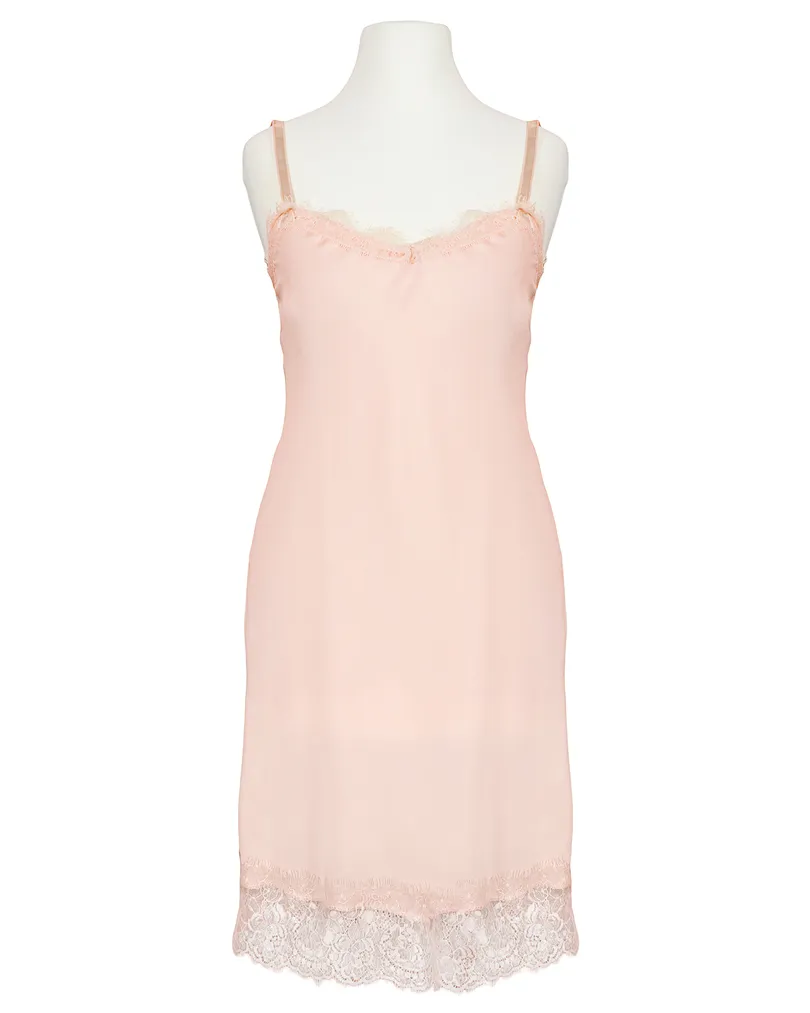 Long Top mit Spitze in  apricot von New Collection (Bild 1)