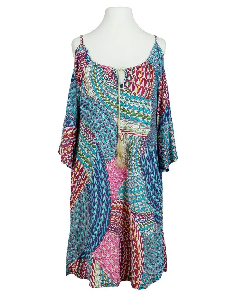 Cold-Shoulder Kleid in  blau von fashion made in france (Bild 1)