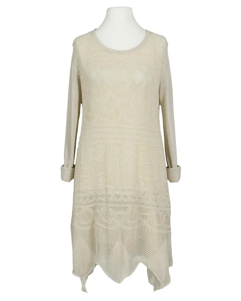 Kleid Ajourstrick in  vanille von Montan (Bild 2)
