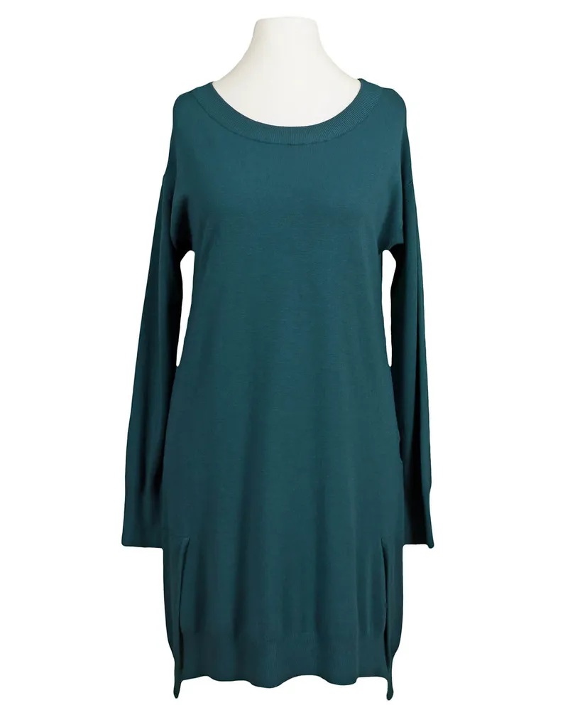 Tunika mit Cashmere in  petrol von Spaziodonna (Bild 1)