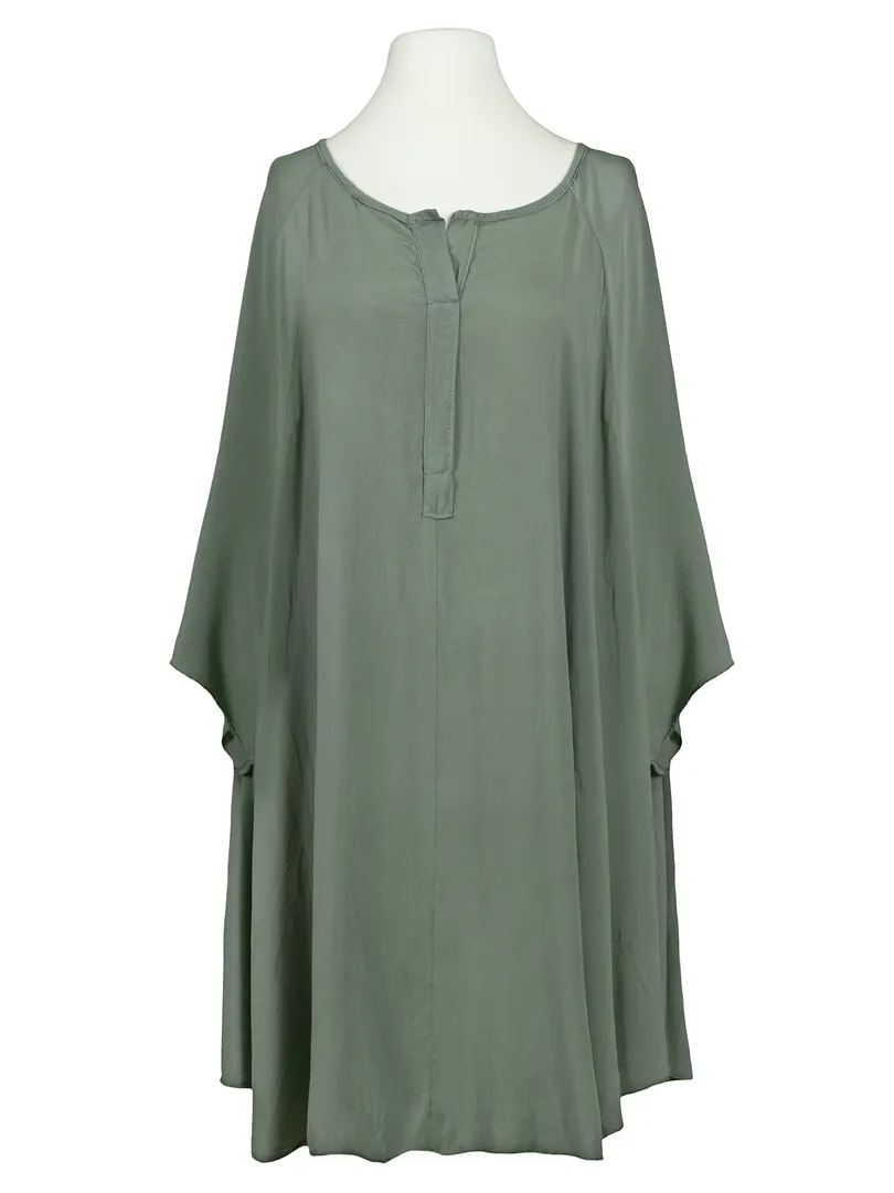 Long Tunika Viskose in  khaki von Spaziodonna (Bild 1)