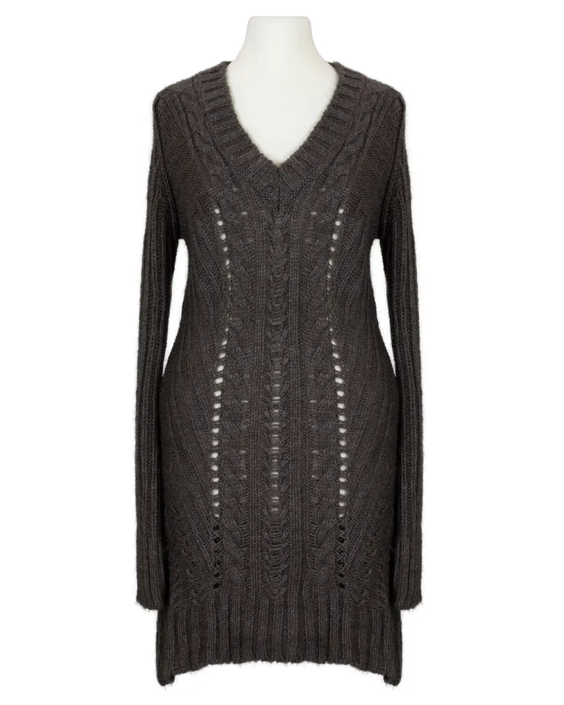 Longpullover mit Mohair in  braun von Carla Giannini (Bild 1)