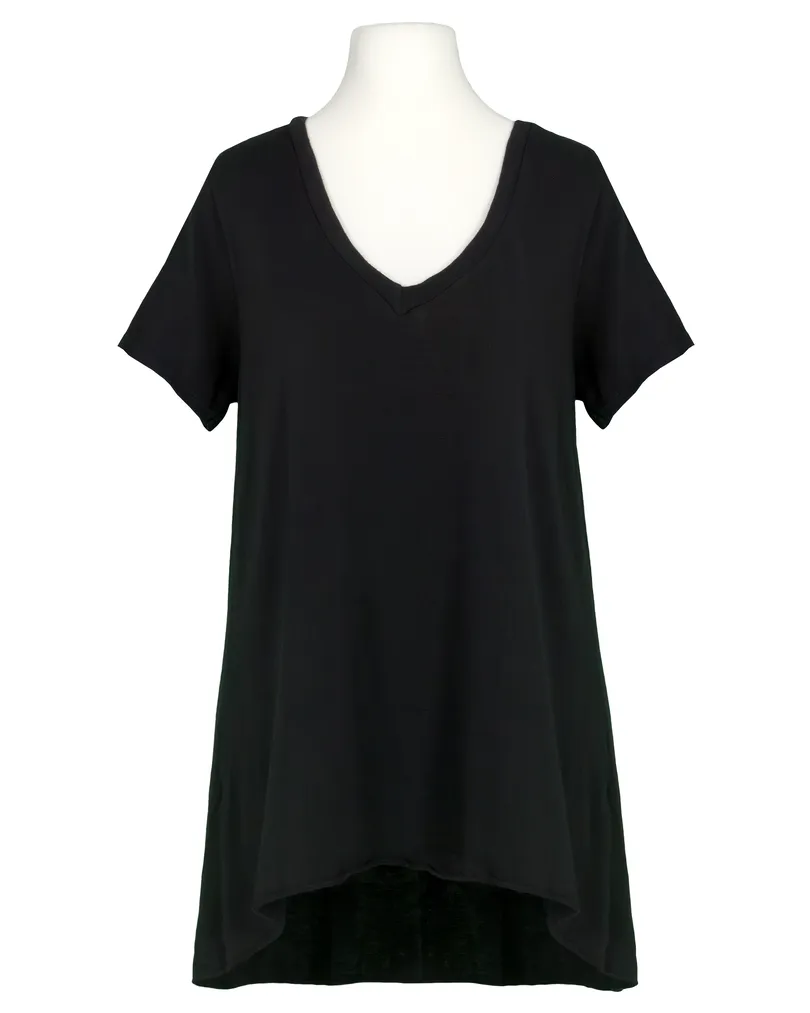Longshirt A-Linie in  schwarz von Esvivid (Bild 1)