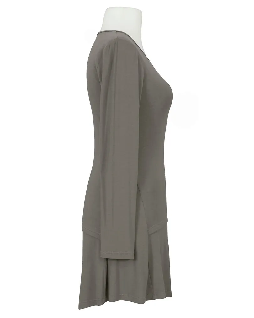 Longshirt mit Schlitz in  braun von RESTART (Bild 2)
