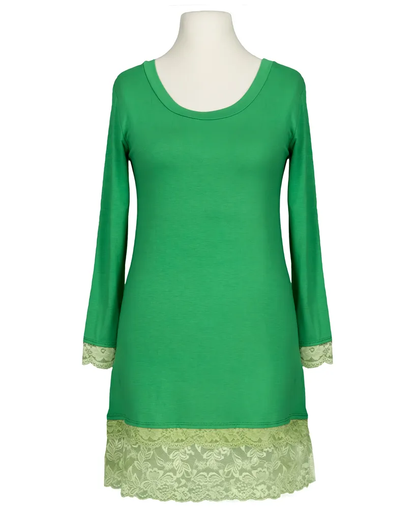 Longshirt mit Spitze in  gr�n von Silver (Bild 1)