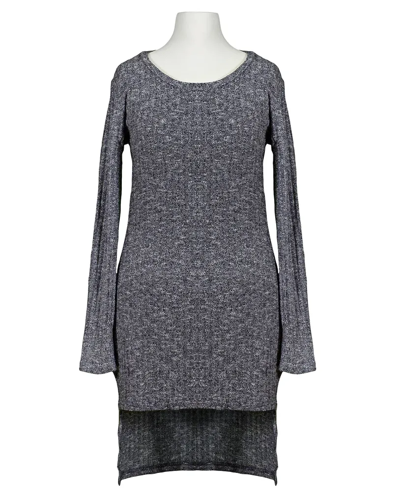 Longshirt Viskosestrick in  blau von H.liesel (Bild 1)