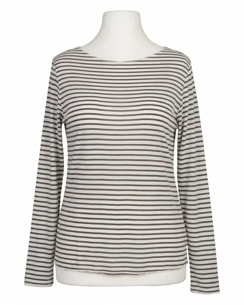 Longsleeve mit Cashmere in  braun von Italia Moda (Bild 1)