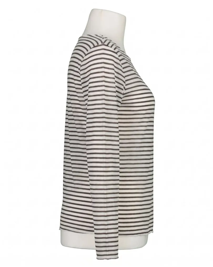 Longsleeve mit Cashmere in  braun von Italia Moda (Bild 2)