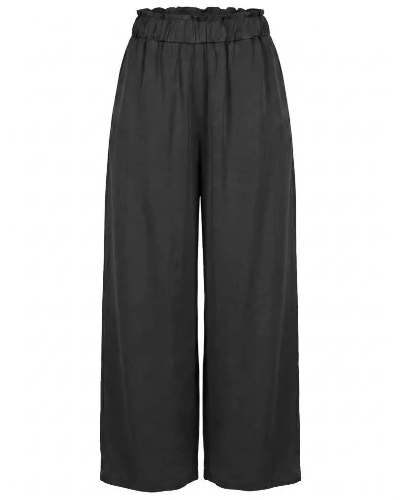 Marlenehose mit Seide in  schwarz von Style Touch (Bild 1)