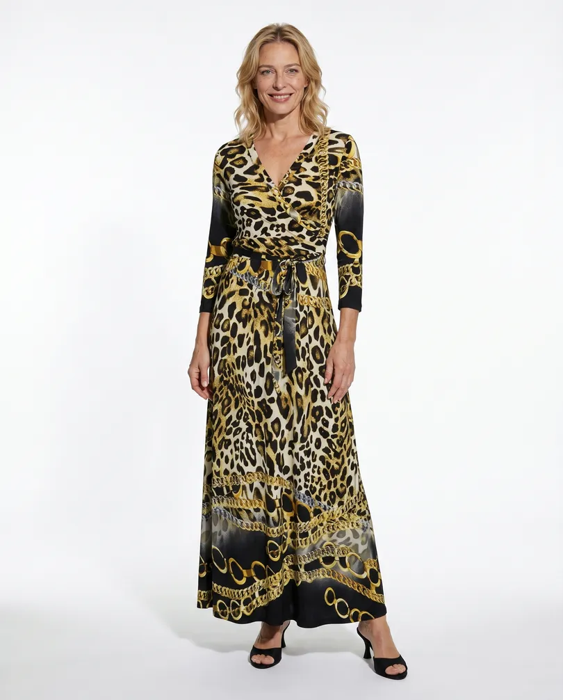Maxi Jerseykleid in  bunt von Point (Bild 2)