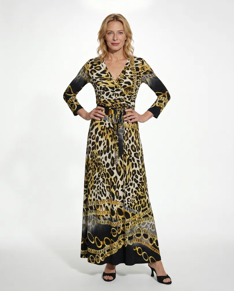 Maxi Jerseykleid in  bunt von Point (Bild 3)
