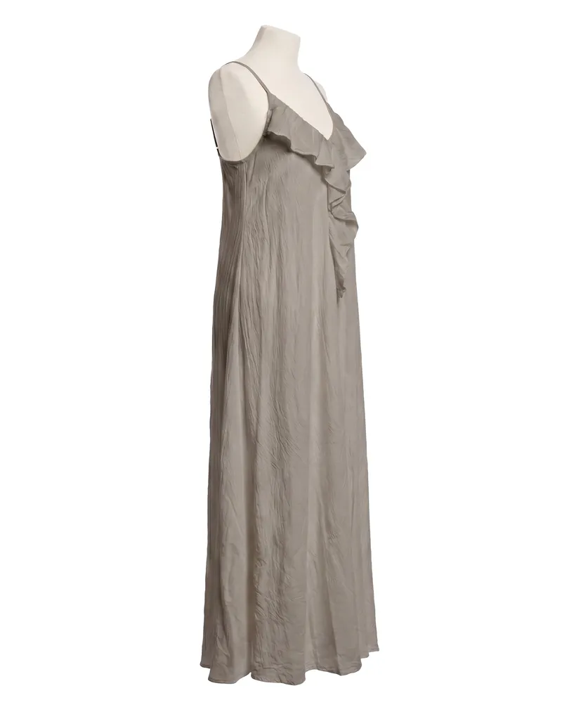 Maxikleid Baumwolle in  braun von Made in Italy (Bild 2)