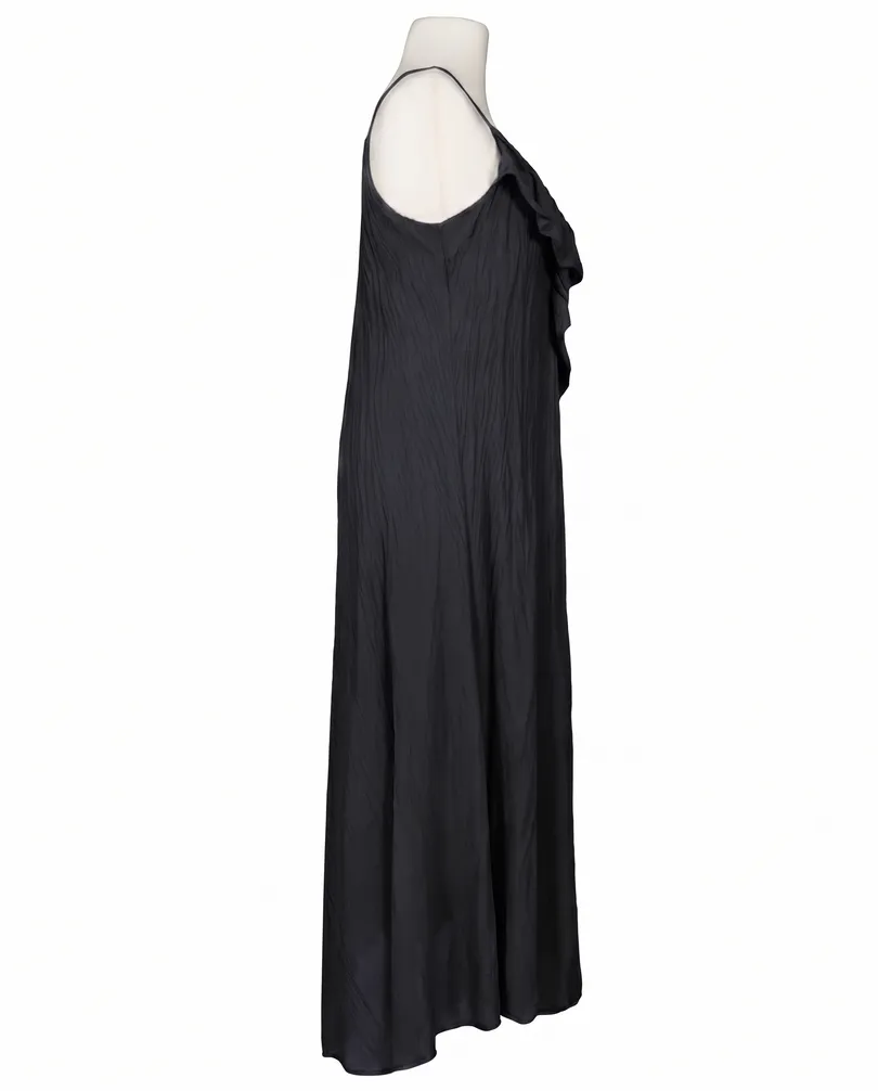 Maxikleid Baumwolle in  schwarz von Made in Italy (Bild 3)