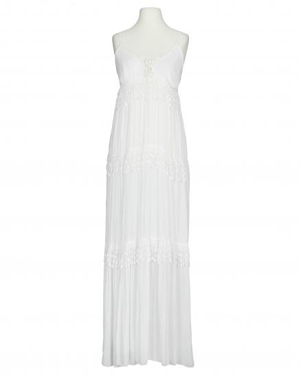 Maxikleid mit Hkelspitze in  weiss von Spaziodonna (Bild 1)