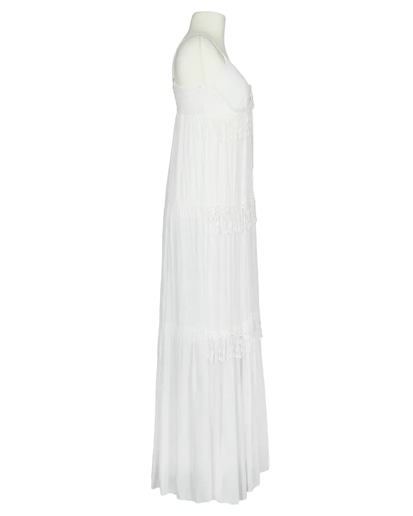 Maxikleid mit H�kelspitze in  wei� von Spaziodonna (Bild 2)