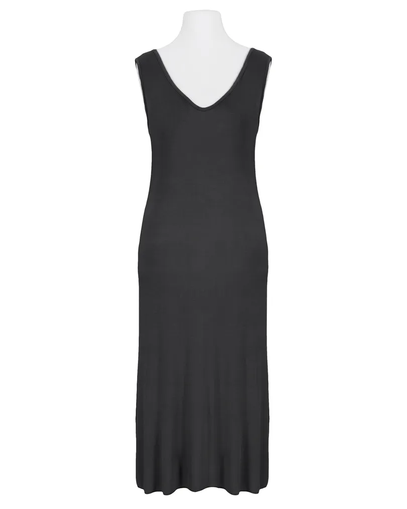 Maxikleid mit Seide 2tlg. in  schwarz von Made in Italy (Bild 2)