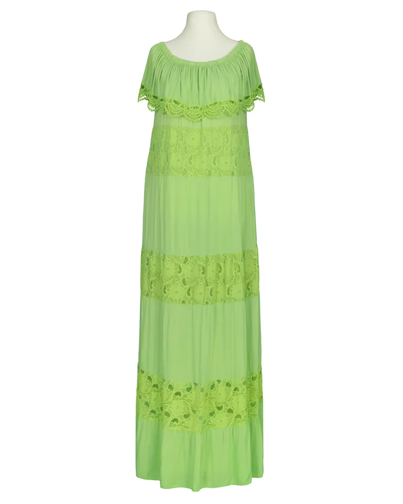 Maxikleid mit Spitze in  gr�n von Made in Italy (Bild 1)
