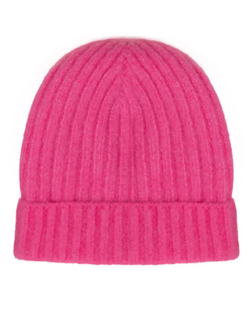 M�tze mit Alpaka und Wolle in  pink von Made in Italy (Bild 1)