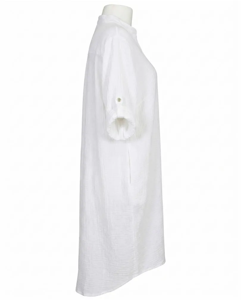 Musselin Kleid in  wei� von Made in Italy (Bild 2)