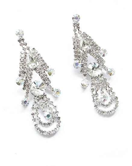 Ohrstecker mit Strass in Ohrstecker mit Strass von Fashion Jewelry (Bild 1)