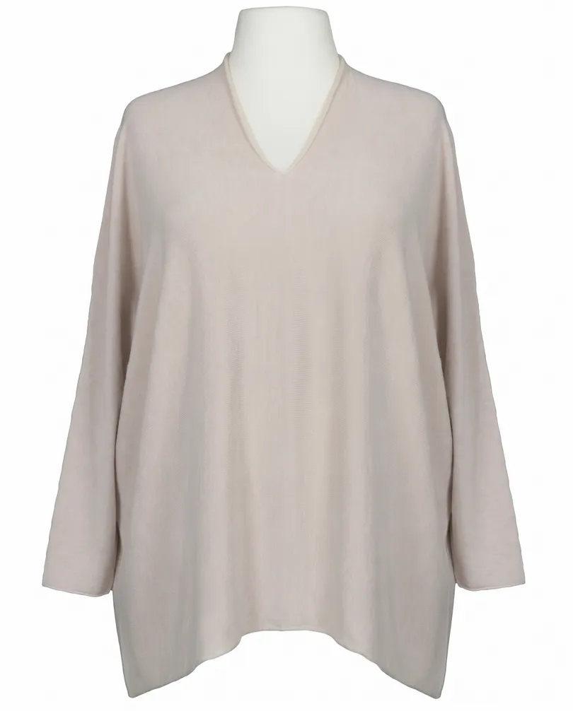 Oversize Pullover in  beige von Selected Touch (Bild 1)