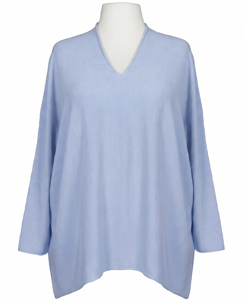 Oversize Pullover in hellblau von Selected Touch